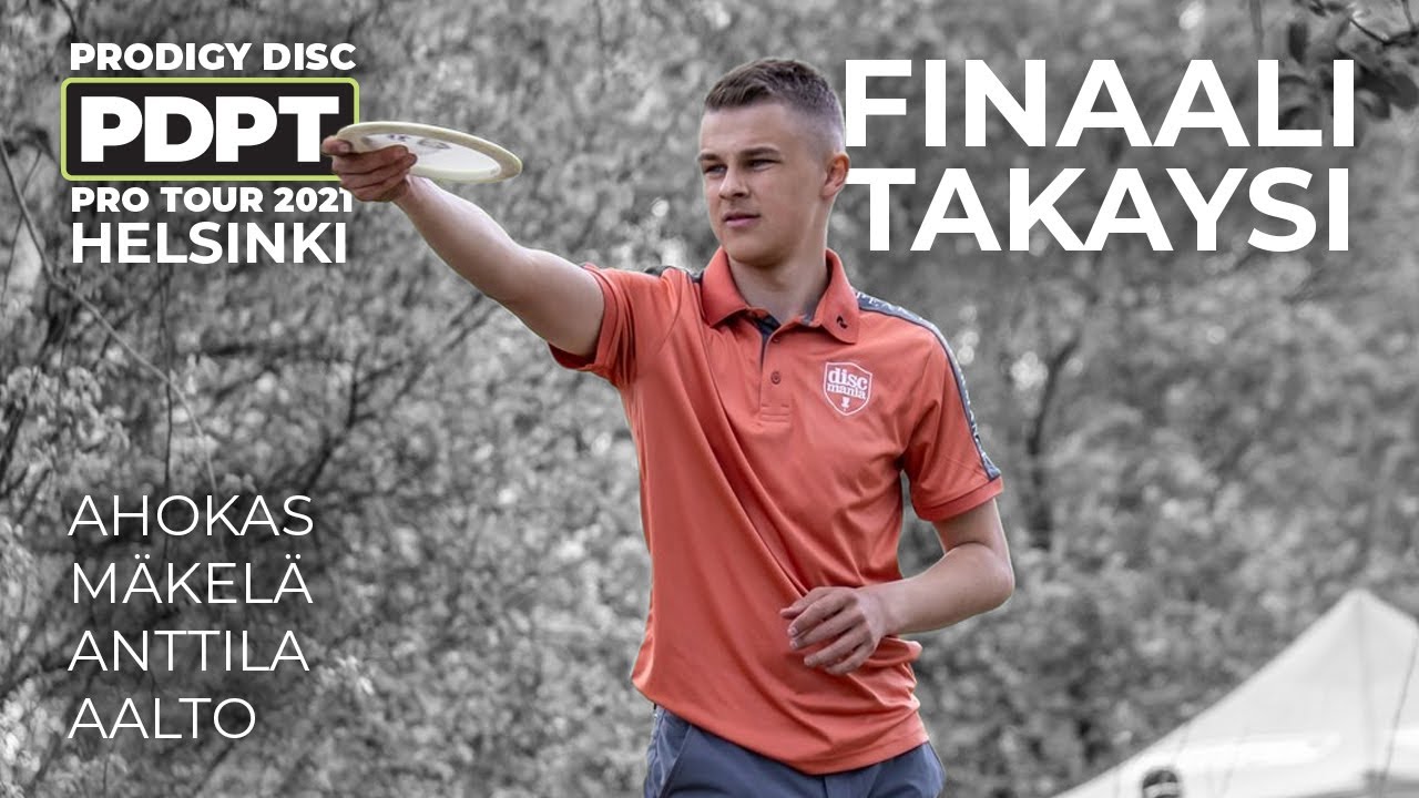 Frisbeegolf Prodigy Disc Pro Tour 2021 HELSINKI Avoin kärkikortti