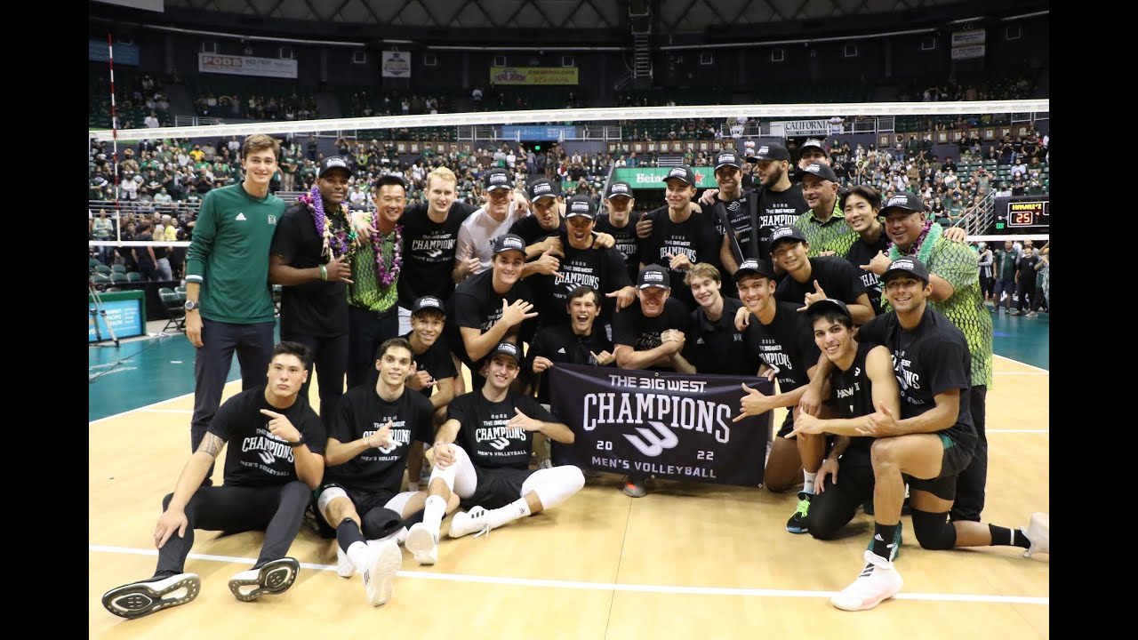 UH mens volleyball NCAA bound, capture Big West title University of Hawaiʻi System News