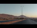 طريق دمشق حمص صباحا بعدسة حيدر زنكنة