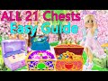 EASY GUIDE ALL 21 Chest Locations In Royale High