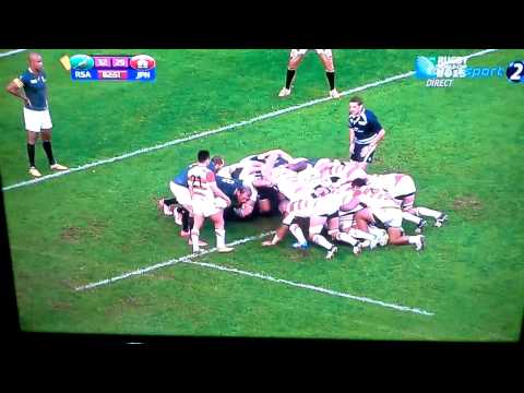 Japan vs South Africa - World Cup 2015 .Minute 80+