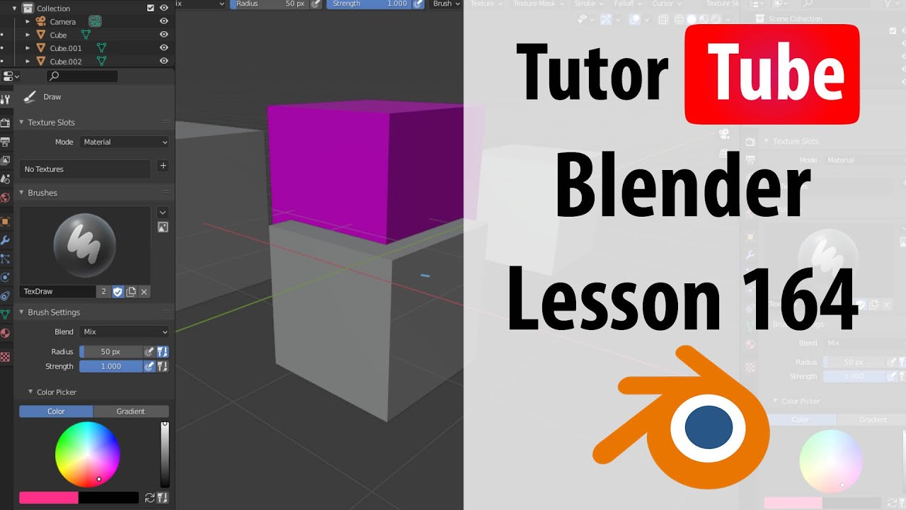 Blender Tutorial Lesson 164 Sequence YouTube