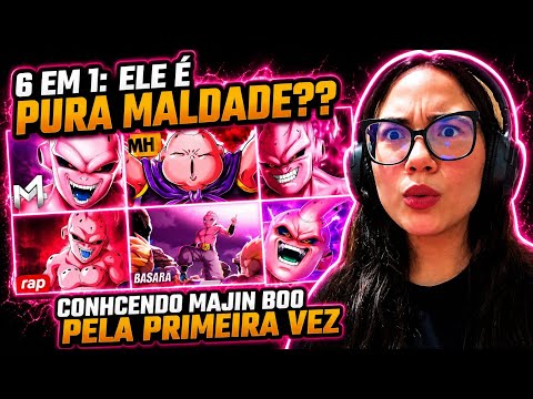 ​[6 EM 1] Especial Rap do Majin Boo (Dragon Ball Z) - React