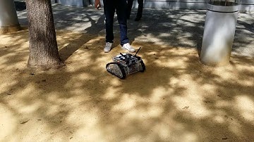 MyzharBot v4 - Outdoor Autonomous Wandering @GTC2016 #1