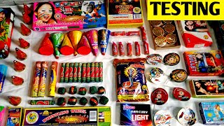 DIWALI CRACKERS TESTING 2020| DIWALI KE PATAKHE TESTING | DIWALI FIRECRACKERS TESTING |DIWALI STASH