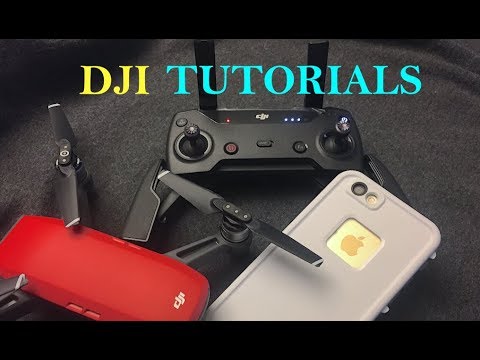 linking dji spark to controller