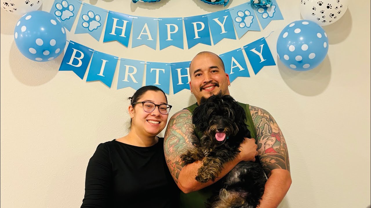 GUS TURNS ONE (DOGGY BIRTHDAY PARTY)