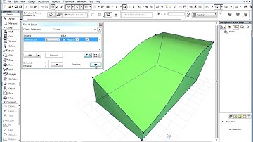 The ARCHICAD MORPH Tool - Finding & Selecting Sub-elements of MORPHs