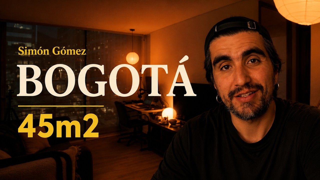APARTAMENTO EN BOGOTÁ - Así es mi casa de 45 METROS CUADRADOS **HOUSE TOUR**