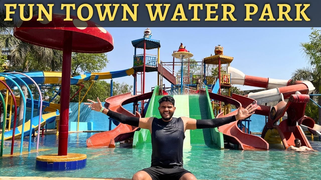 FUN TOWN WATER PARK BAHADURGARH II BEST WATER PARK IN DELHI NCR YouTube