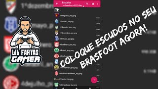 Como Colocar Escudos No Brasfoot Mobile | (Ensinando Um Inscrito) screenshot 1