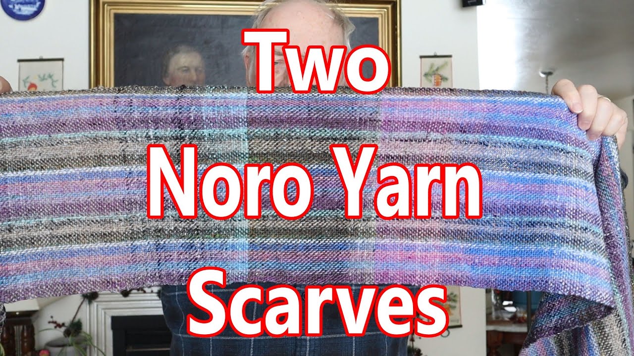 Два шарфа из пряжи Норо