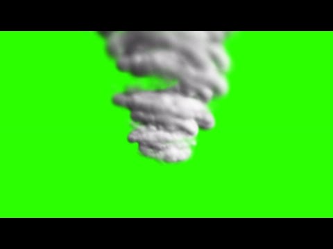Animated Tornado 1 Green Screen Chroma Key 