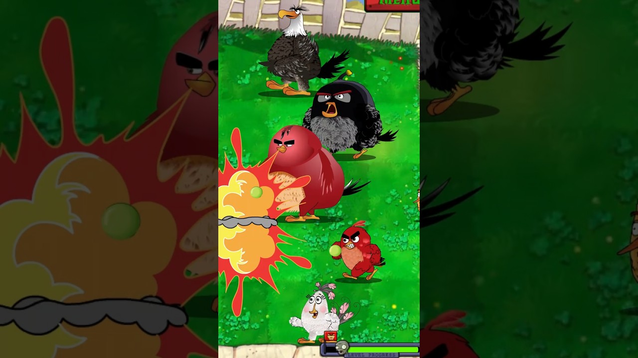 Plants vs Zombies Animation - Episode 40 - Angry Birds in PvZ | PvZ Animation 