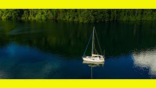 Solo Sailing searching for waterfalls. (Learning By Doing Ep 84)