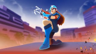 FRAG Pro Shooter ⚡ Amelie Tactics Gameplay | Smart Push &amp; Clutch Kills #shorts