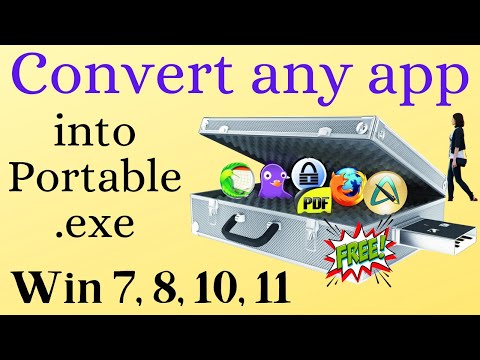 Create Portable App in Window 10, 11 | Portable App Creator for FREE | Make any Application Portable