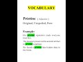 Essential VOCABULARY for Life.
