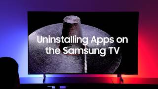 Uninstalling Apps on a Samsung TV
