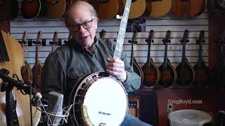 Prucha Spirit Presentation Walnut Banjo no 1064