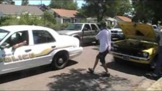 MICHAEL JACKSON MEMORIAL IN GARY, INDIANA - FOOTAGE FROM 2300 JACKSON ST ON 06-28-09 -