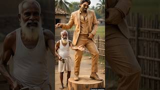 Allu Arjun Wooden Sculpture