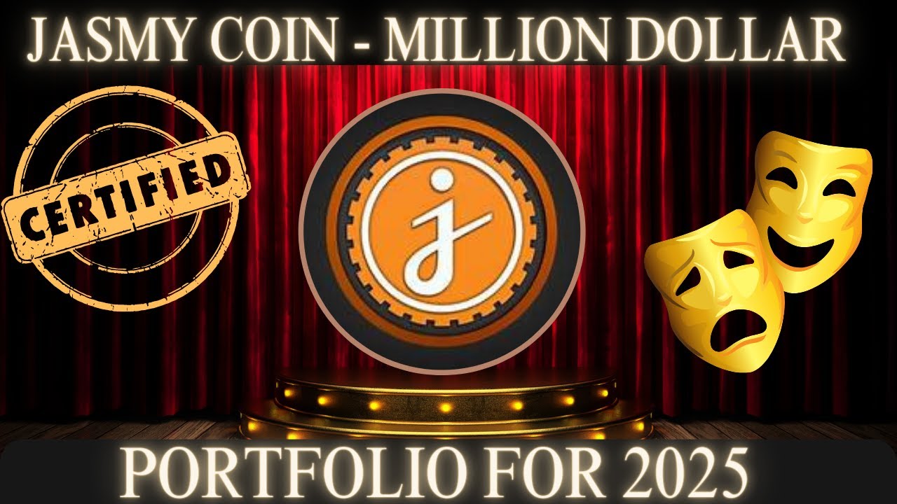 Jasmy Coin a 2025 Plan and 1 Million Dollar Portfolio , 5 main reasons explained !