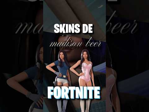 Estos son todos los cosméticos de Madison Beer en Fortnite 🔥🎤 #fortnite #madisonbeer
