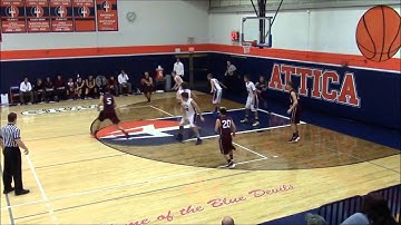 Brandon Burke Byron Bergen 2015 16 Basketball Highlights