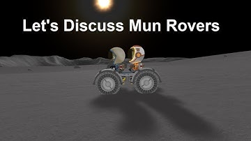 Building and Landing Mun Rovers