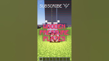 Remote Activation with WOODEN PRESSURE PLATES!? | Redstone with PsiVolt #minecraft #redstone