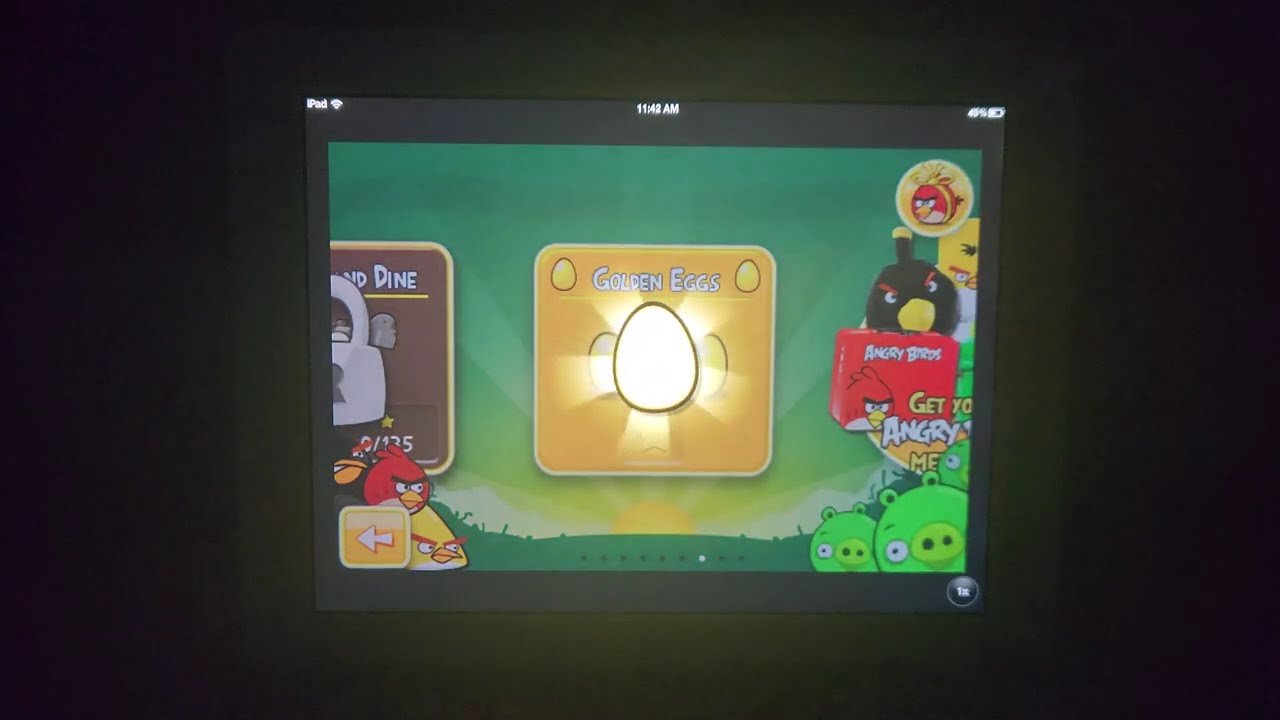 Angry Birds Classic (v1.6.3) On My iPad 3rd Gen