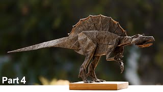 Origami Spinosaurus (Satoshi Kamiya) part 4
