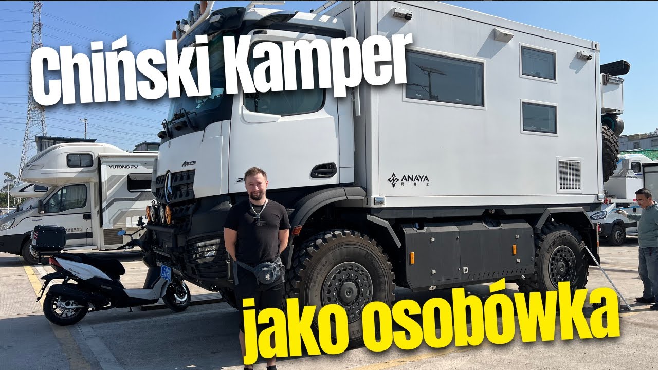 Chińskie Kampery , pojazdy jak z kosmosu