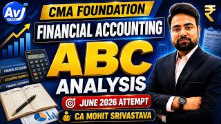 Accounting ABC Analysis | CMA Foundation | CA Mohit Srivastava