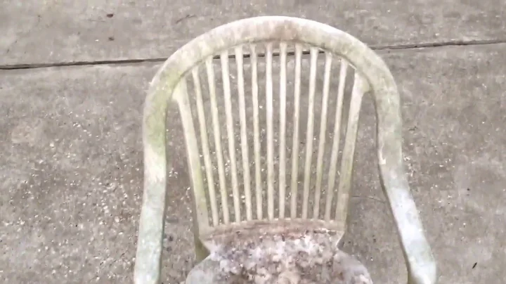 Restoring a Plastic Chair with Bleach