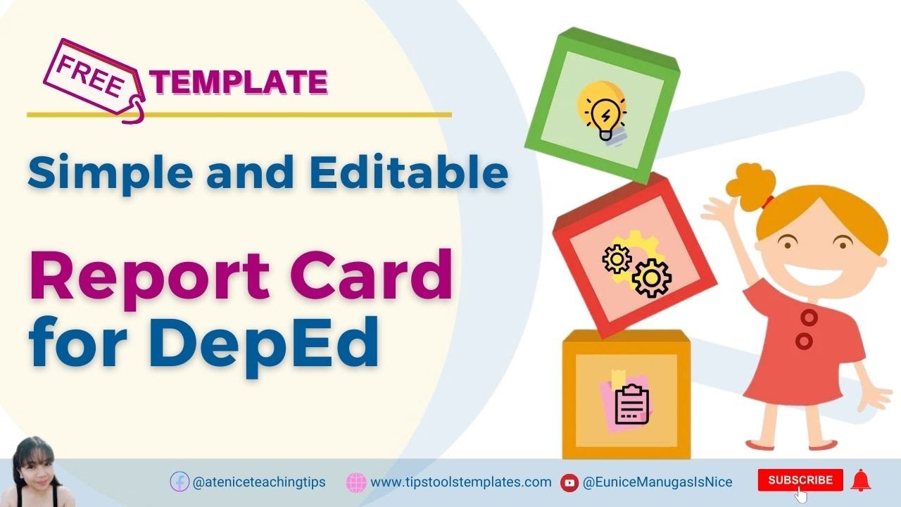 simple-and-editable-report-card-for-deped-free-template-youtube