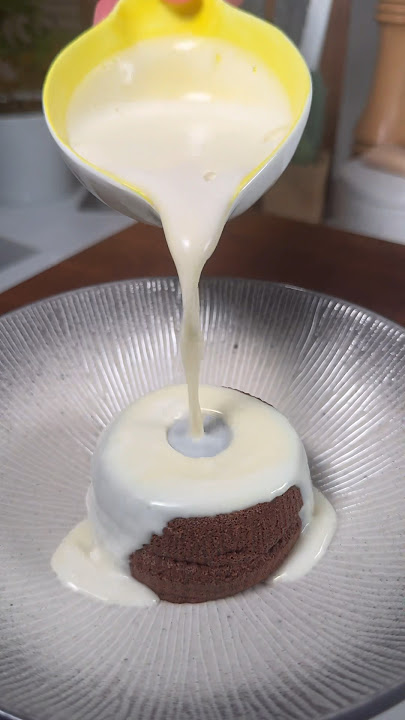 CRÈME ANGLAISE MINUTE 🍫🍨 Une recette regressive mais pour de