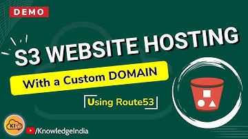 ✅ DEMO | Host a Website on S3 with YOUR Domain using ROUTE53 or External DNS