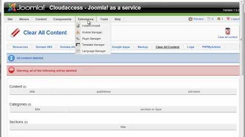 Get started with your Joomla site in 5 steps (Step 1 of 5)