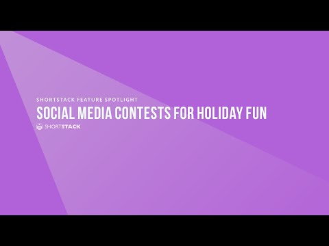 Video: Holiday Contests: How To Have Fun