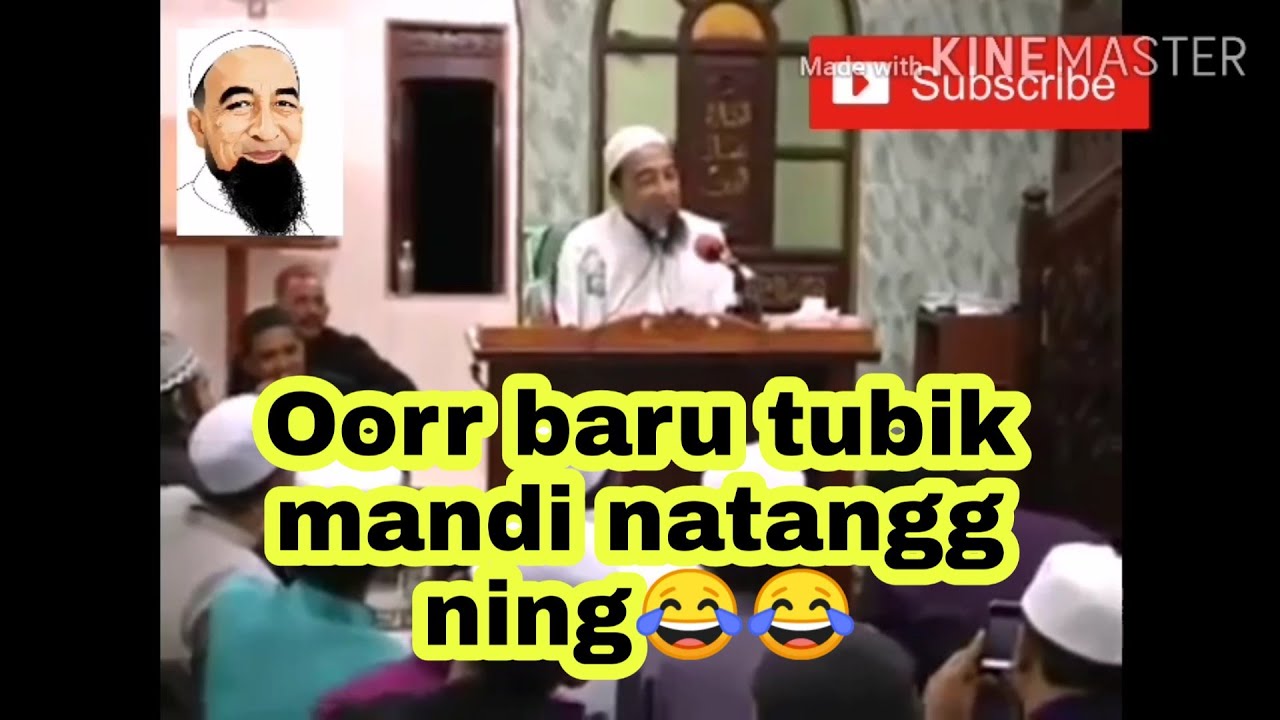 Ustaz Azhar Idrus LAWAK orang perempuan mandi lama