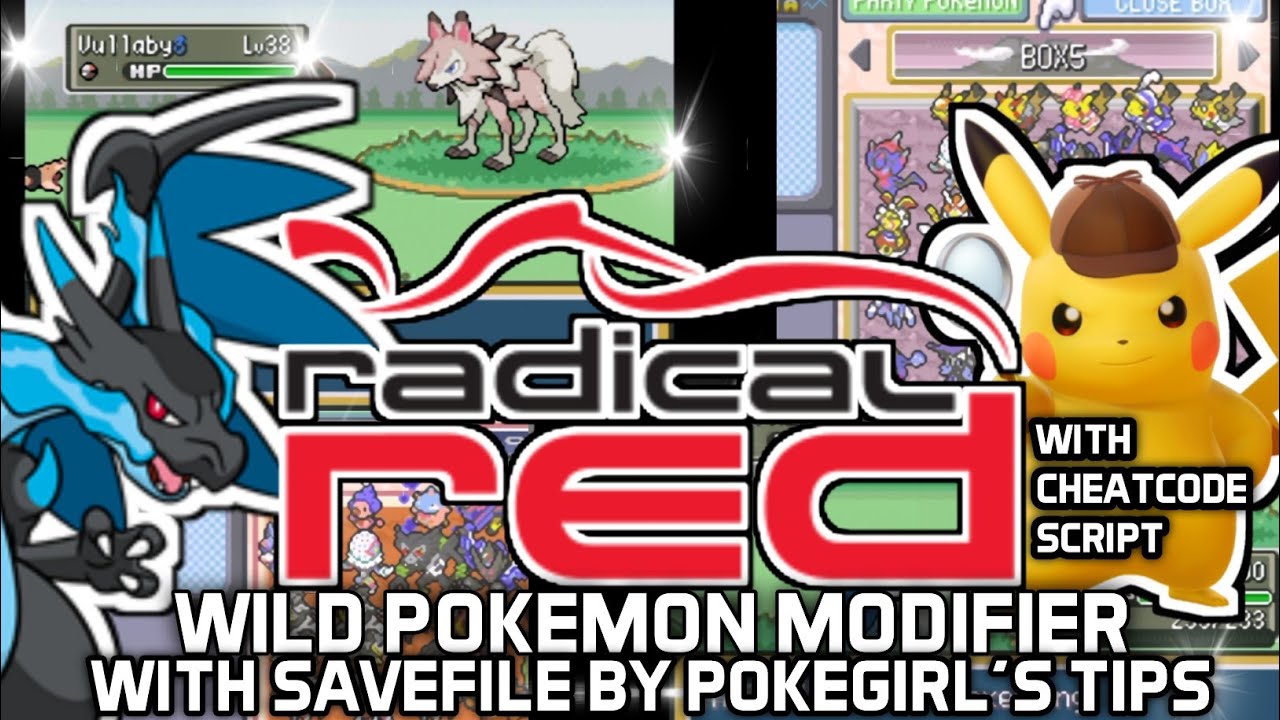 Cheats Pokémon Radical Red: lista de códigos atualizada