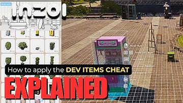 INZOI| How to Apply DEV ITEMS/Category CHEATS #inzoi #INZOICHEATS