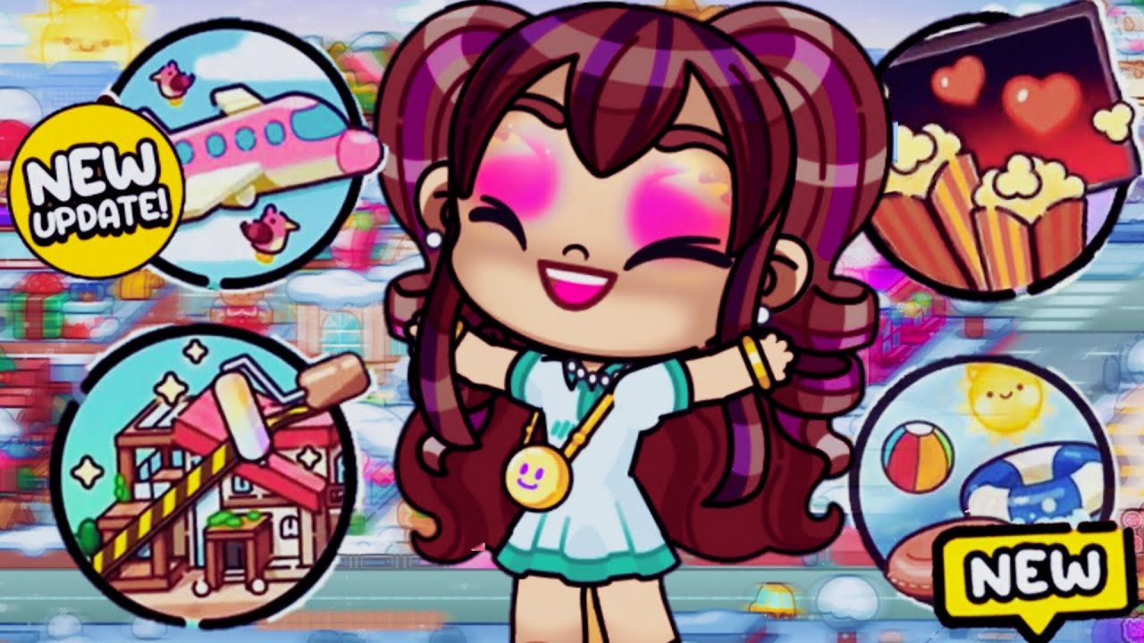 FIZ UMA FESTA DE ANO NOVO no AVATAR WORLD 💖 I especial de ano novo l ...