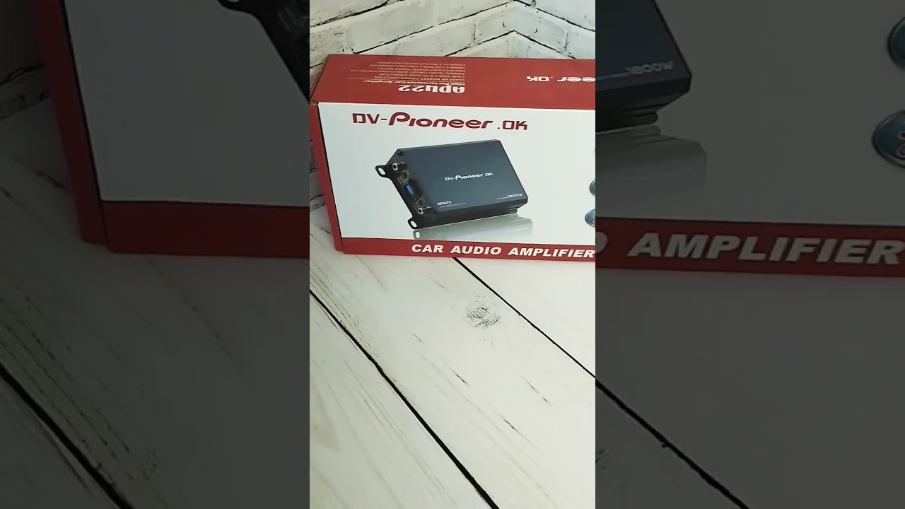 Усилитель для Android магнитолы 1800 ватт - car amplifier for Android car stereo