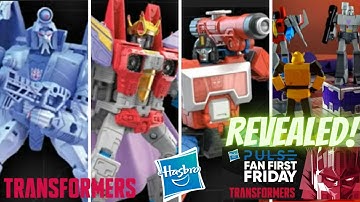 Transformers Studio Series ’86 New Figures Revealed!!! Hasbro Pulse Fan First Friday