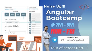#angular  | Tour of Heroes | Project | Part -1