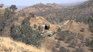 Construction continued @ Tunnel 10 on Union Pacific's Mojave Subdivision 9/30/15