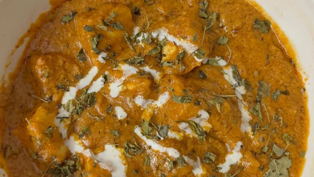 Paneer Butter Masala - Andhra Style